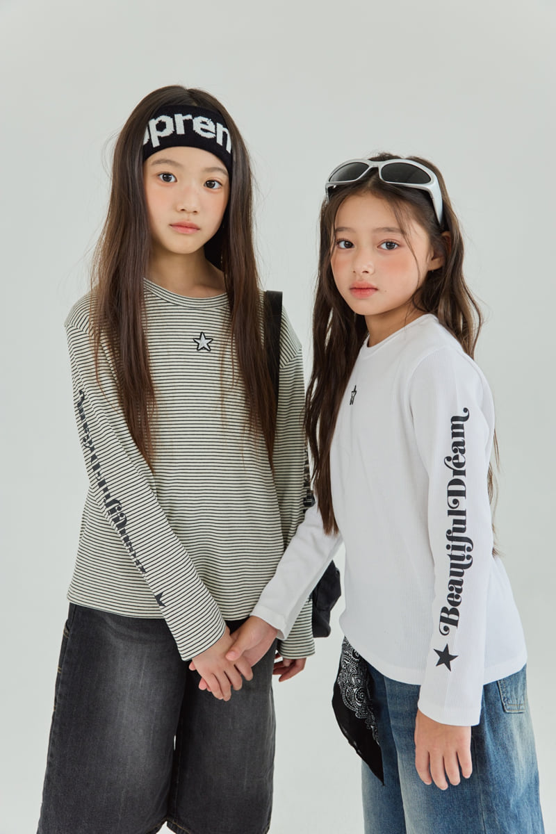 Sm2 - Korean Children Fashion - #kidsshorts - T06 Dreamer Tee - 7