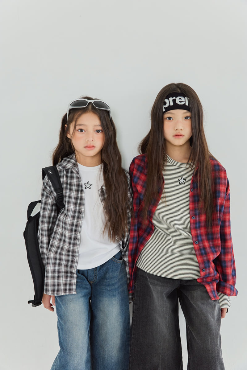 Sm2 - Korean Children Fashion - #kidsstore - H02 Check Shirt