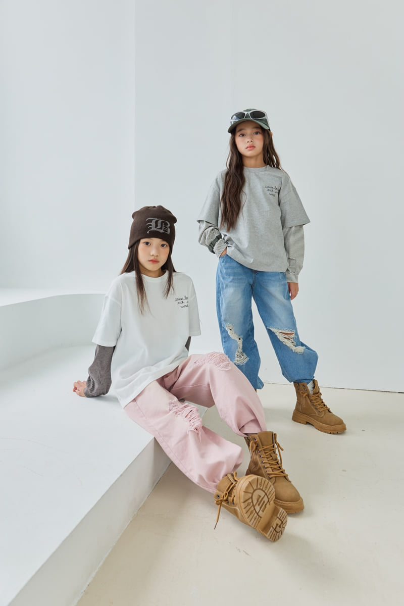 Sm2 - Korean Children Fashion - #kidsstore - T03 Layered Tee - 12