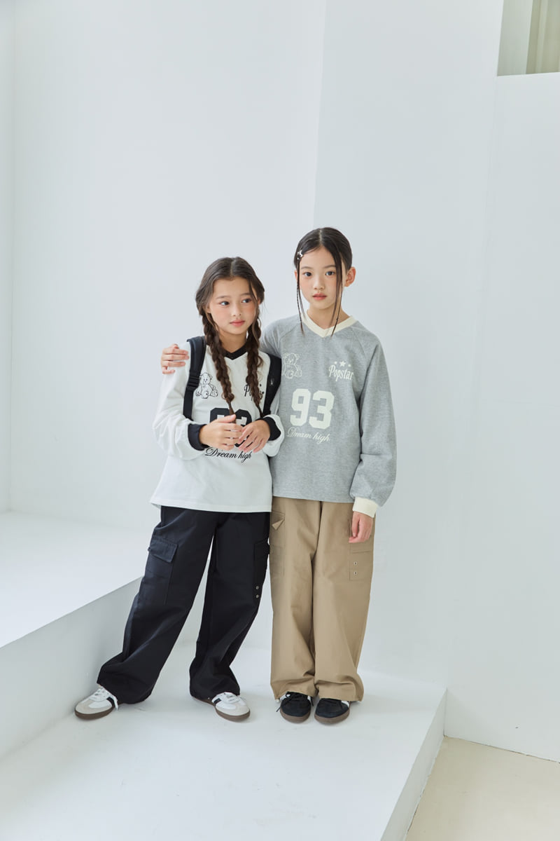 Sm2 - Korean Children Fashion - #kidzfashiontrend - T10 V-Neck Sweatshirt - 8