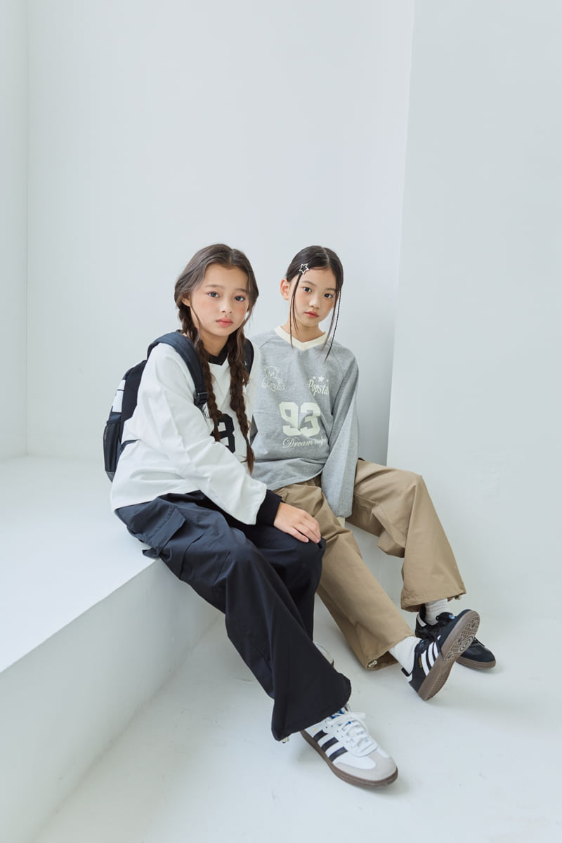Sm2 - Korean Children Fashion - #kidzfashiontrend - P04 Basic Cargo Pants - 7