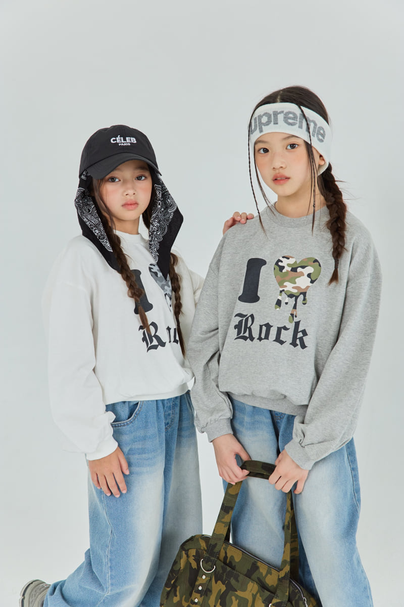 Sm2 - Korean Children Fashion - #kidsstore - T05 Camo Rock Sweatshirt - 4