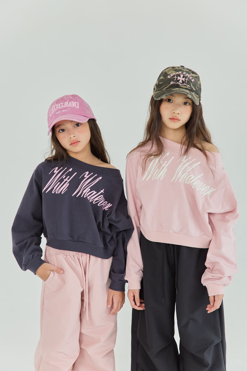 Sm2 - Korean Children Fashion - #littlefashionista - T01 Shoulder Sweatshirt - 4