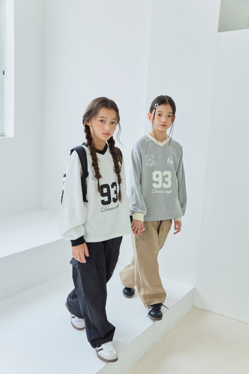 Sm2 - Korean Children Fashion - #minifashionista - T10 V-Neck Sweatshirt - 12