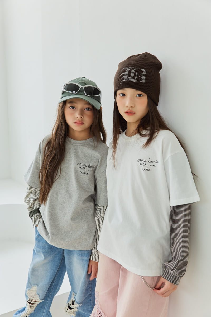 Sm2 - Korean Children Fashion - #minifashionista - T03 Layered Tee