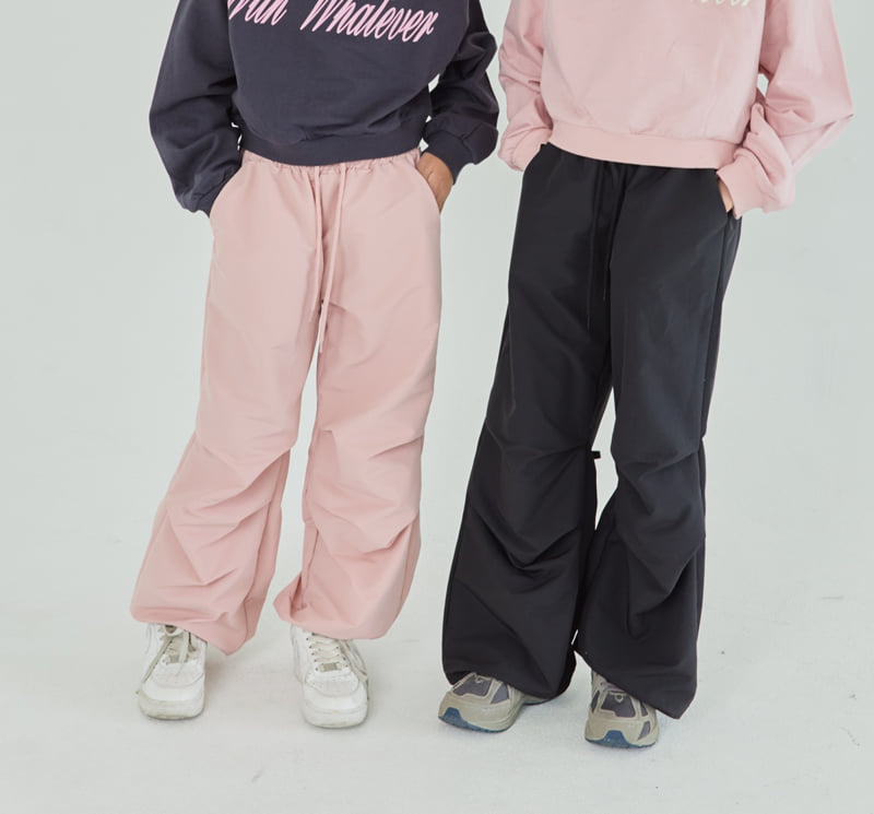Sm2 - Korean Children Fashion - #prettylittlegirls - P03 Tape Parachute Pants