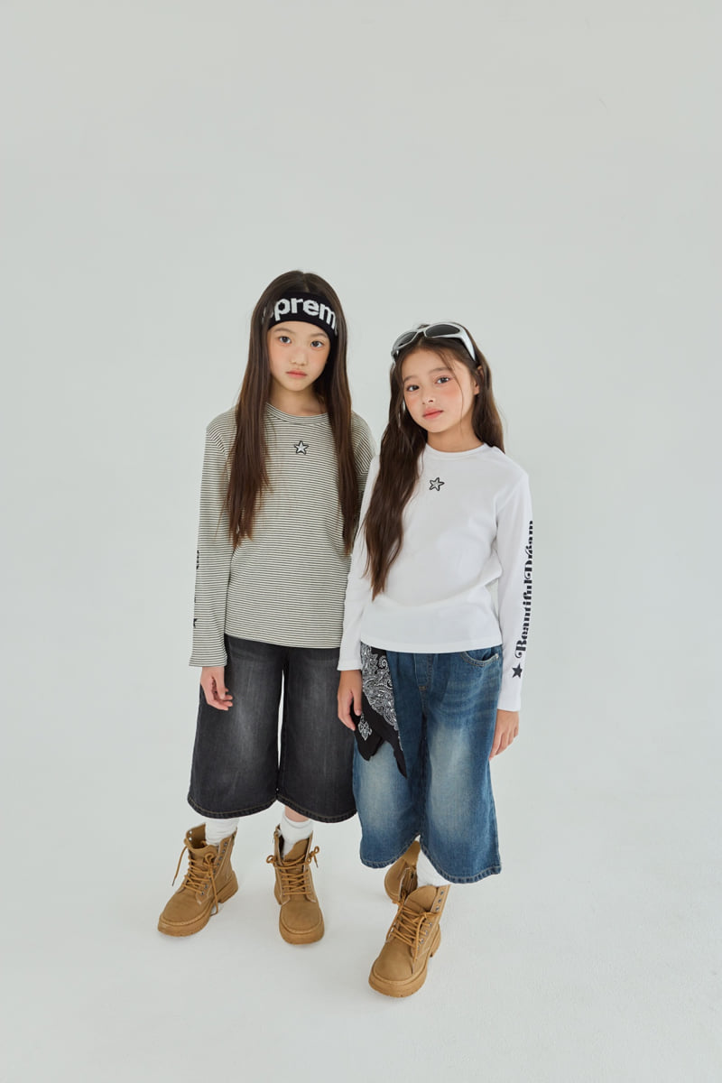 Sm2 - Korean Children Fashion - #stylishchildhood - P02 Bermuda Denim Pants - 11