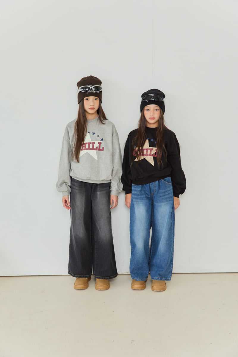 Sm2 - Korean Children Fashion - #stylishchildhood - T12 Vintage Star Sweatshirt - 7
