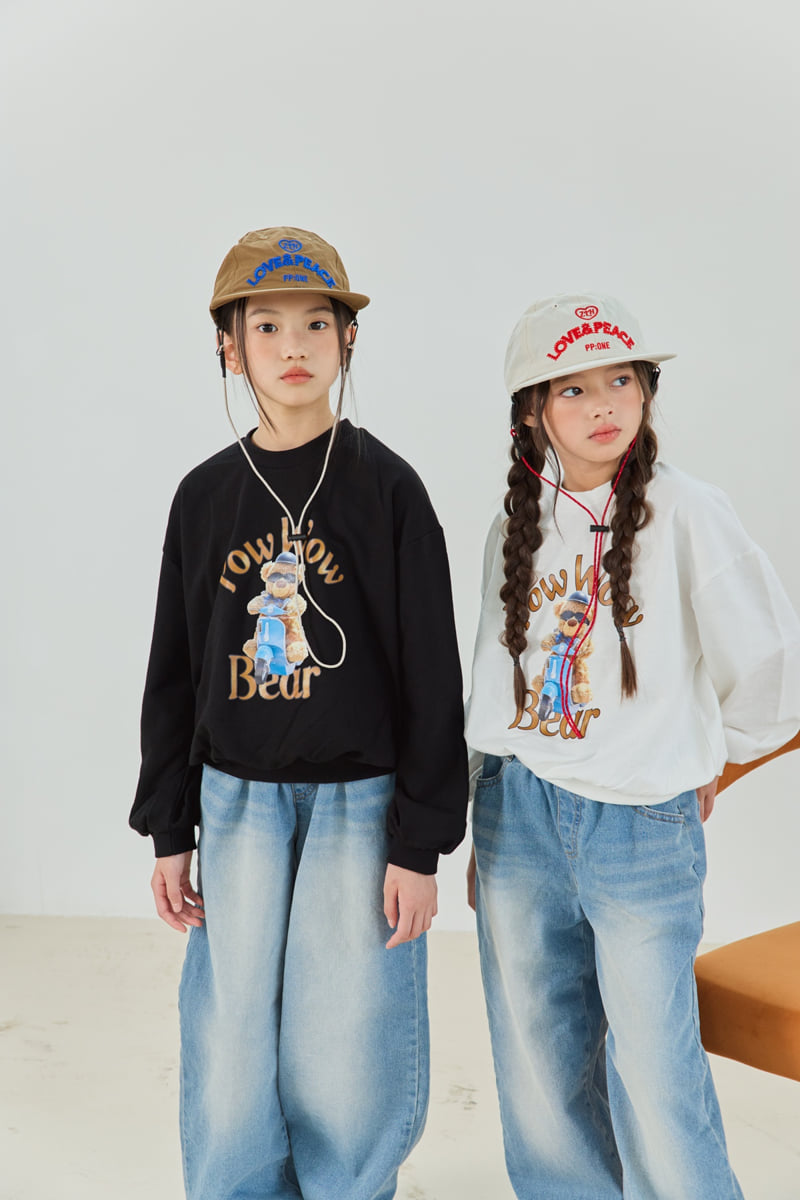 Sm2 - Korean Children Fashion - #toddlerclothing - T07 Bike Bear Sweatshirt - 5