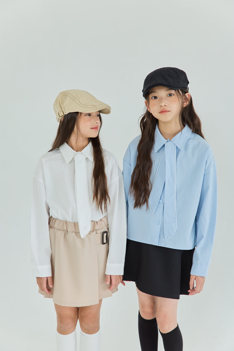 Sm2 - Korean Children Fashion - #toddlerclothing - H01 Tie Shirt - 3
