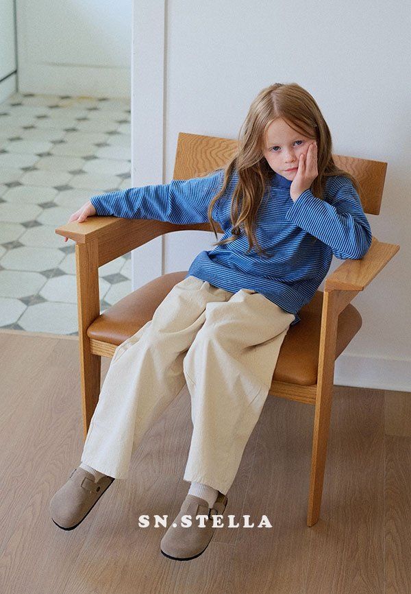 Sn.stella - Korean Children Fashion - #Kfashion4kids - Cozy Stripe Tee - 8