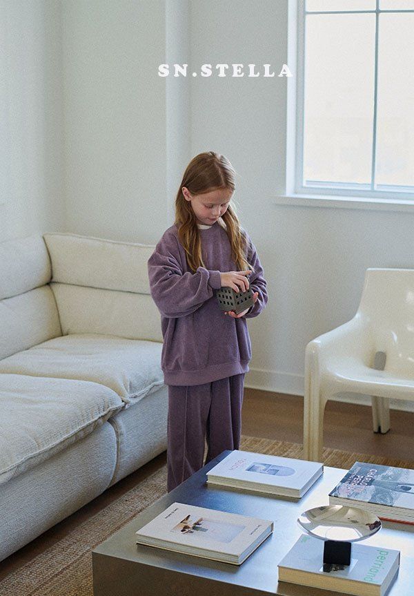 Sn.stella - Korean Children Fashion - #kidzfashiontrend - Leaf Sweatshirt - 4