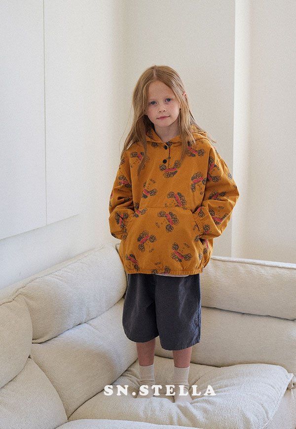 Sn.stella - Korean Children Fashion - #childofig - Runrun Hoodie - 6