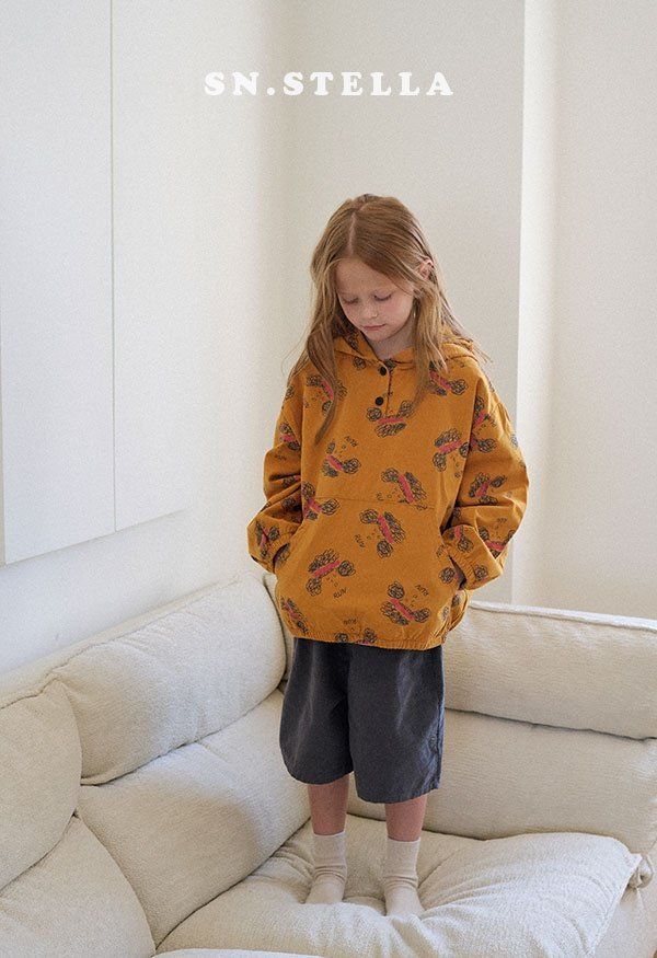 Sn.stella - Korean Children Fashion - #childofig - Runrun Hoodie - 7
