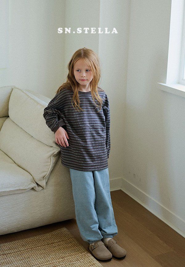 Sn.stella - Korean Children Fashion - #childofig - Pig Jogger Pants - 4