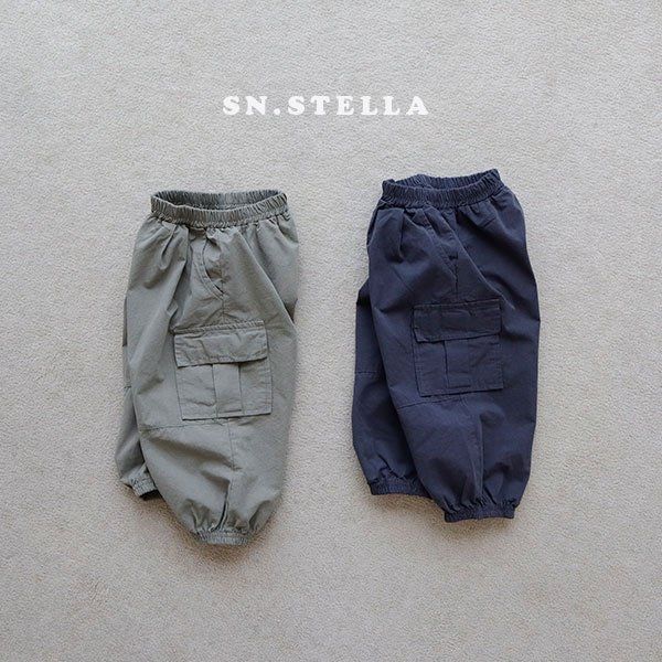 Sn.stella - Korean Children Fashion - #childrensboutique - Bangbang Cargo Pants