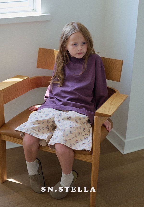 Sn.stella - Korean Children Fashion - #discoveringself - Solid Tee