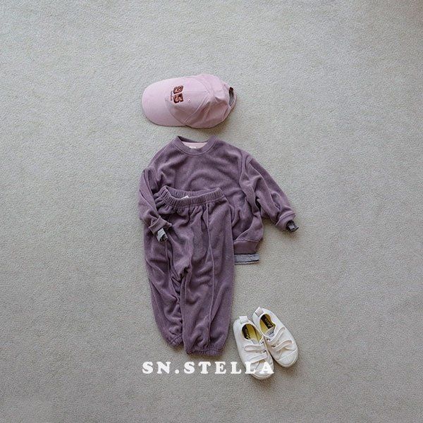 Sn.stella - Korean Children Fashion - #fashionkids - Leaf Jogger Pants - 12