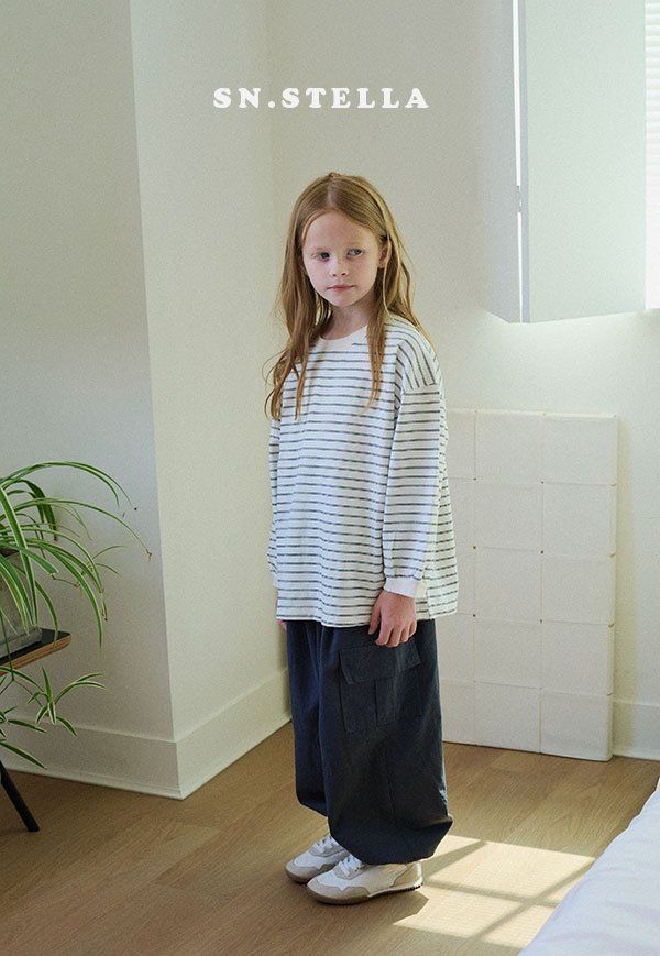 Sn.stella - Korean Children Fashion - #kidsshorts - Bangbang Cargo Pants - 5