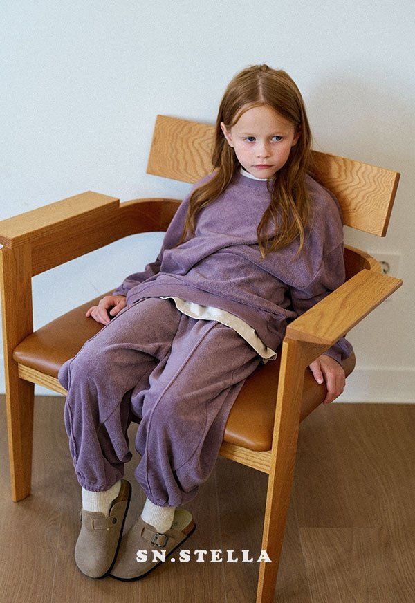 Sn.stella - Korean Children Fashion - #kidsshorts - Leaf Sweatshirt