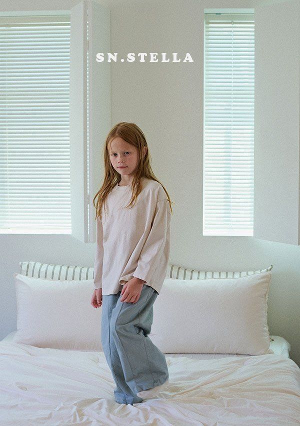 Sn.stella - Korean Children Fashion - #kidsstore - Peach Pants - 8