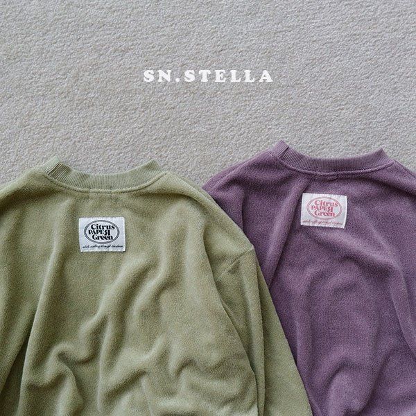 Sn.stella - Korean Children Fashion - #kidzfashiontrend - Leaf Sweatshirt - 3