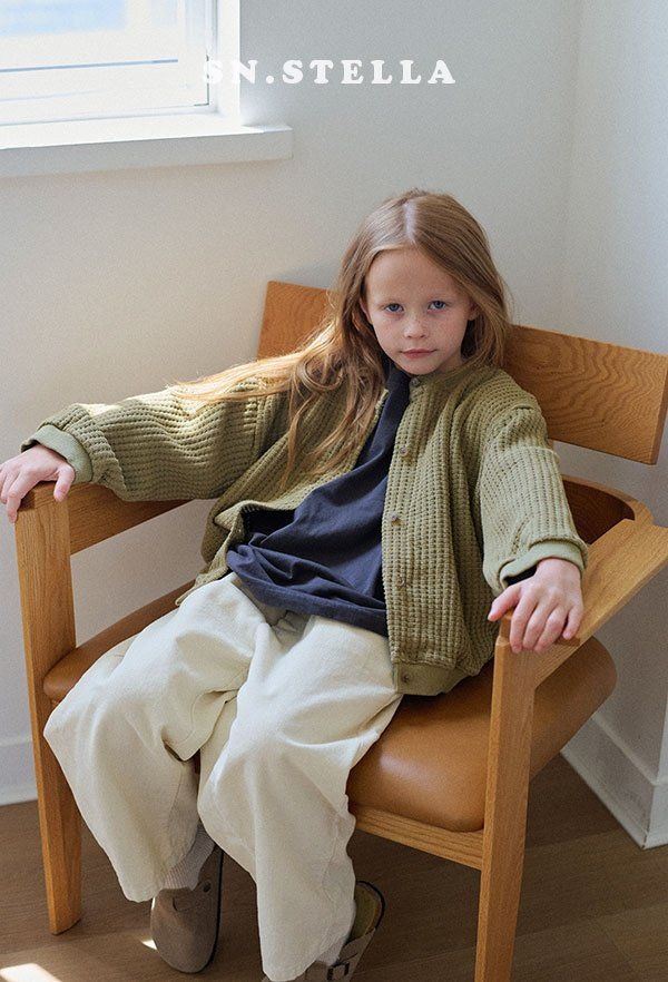 Sn.stella - Korean Children Fashion - #littlefashionista - Solid Tee - 7