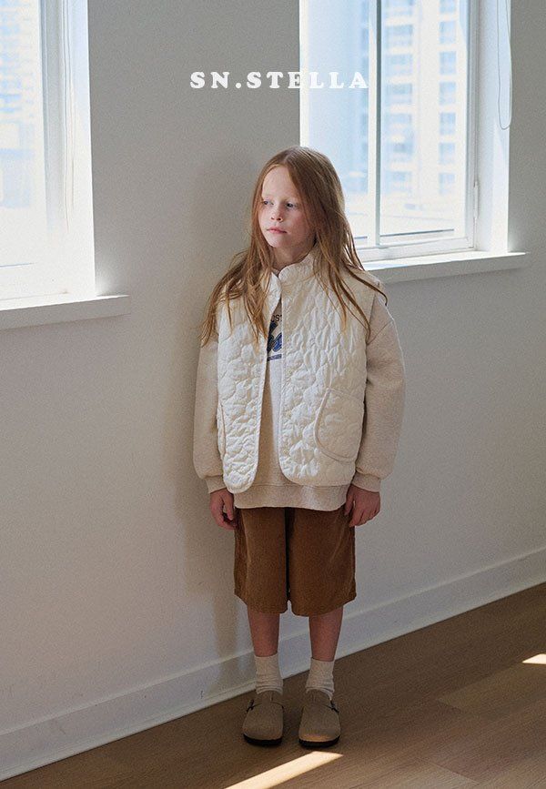 Sn.stella - Korean Children Fashion - #magicofchildhood - Bear Vest - 7