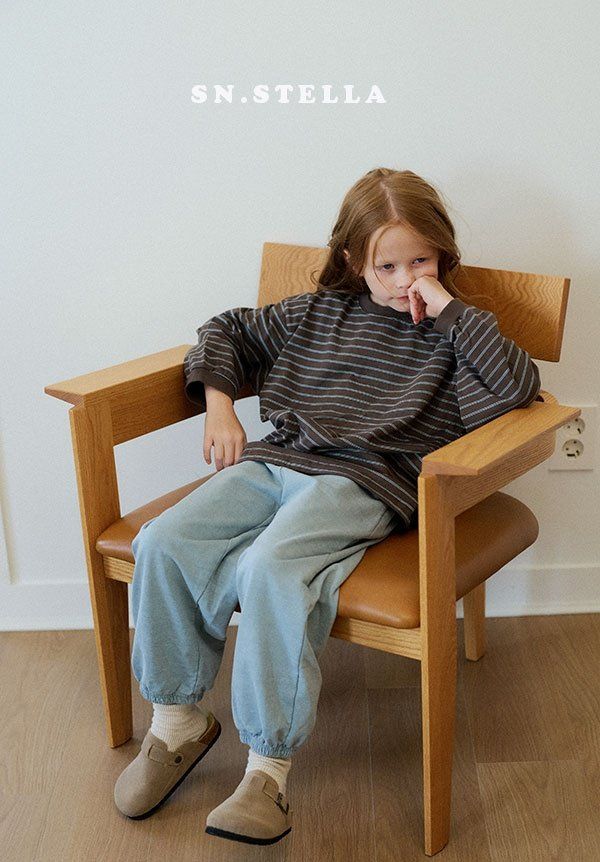 Sn.stella - Korean Children Fashion - #minifashionista - Pig Jogger Pants