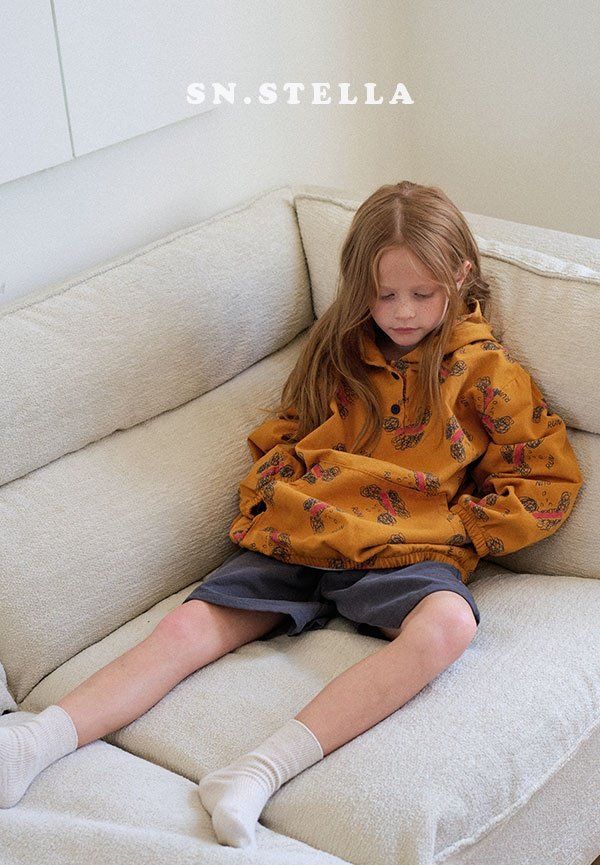 Sn.stella - Korean Children Fashion - #prettylittlegirls - Runrun Hoodie - 5