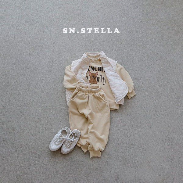 Sn.stella - Korean Children Fashion - #prettylittlegirls - Le Bulldog Sweatshirt - 10