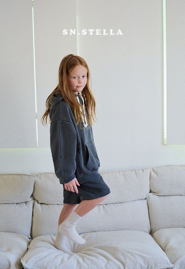 Sn.stella - Korean Children Fashion - #stylishchildhood - Kelly Hoodie - 6