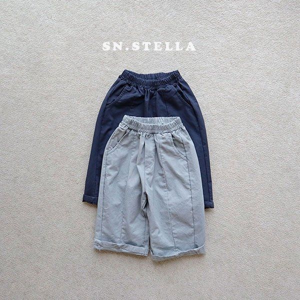 Sn.stella - Korean Children Fashion - #stylishchildhood - Peach Pants