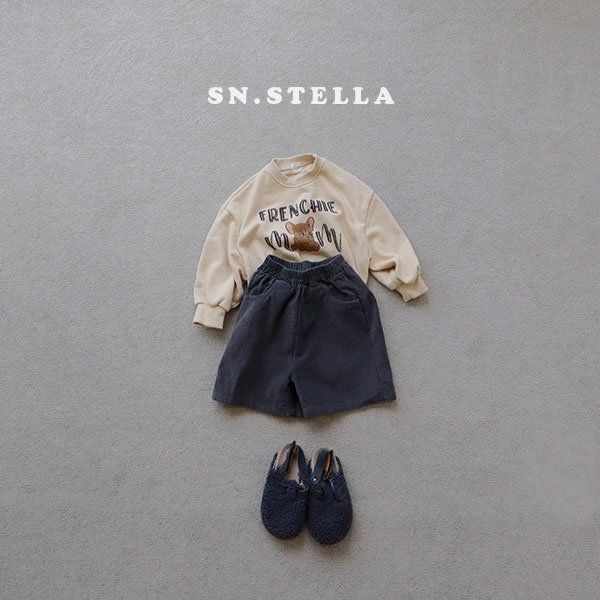 Sn.stella - Korean Children Fashion - #todddlerfashion - Le Bulldog Sweatshirt - 11