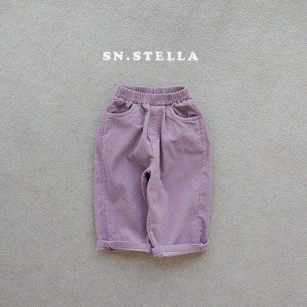 Sn.stella - Korean Children Fashion - #todddlerfashion - 16W Pants - 8