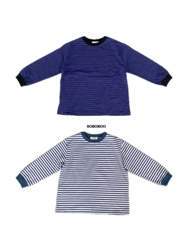 Soboroo - Korean Children Fashion - #childofig - Autumn Wave Tee (Junior–Adult) - 12