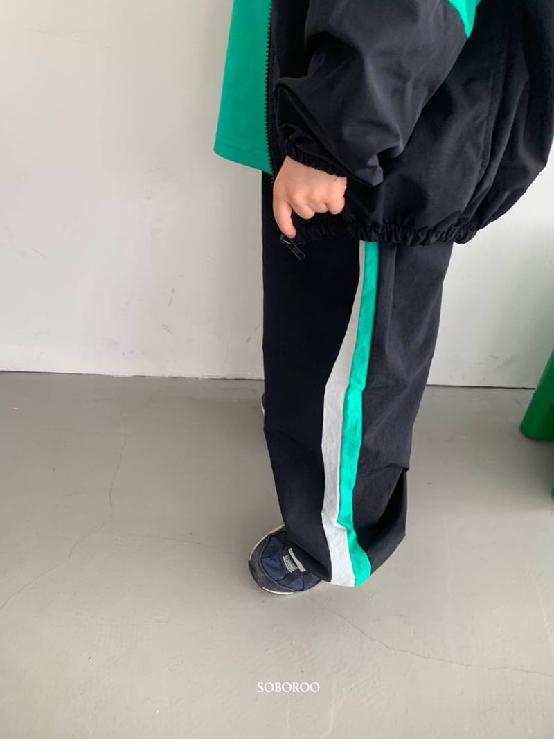 Soboroo - Korean Children Fashion - #fashionkids - Three Color Track Pants - 3