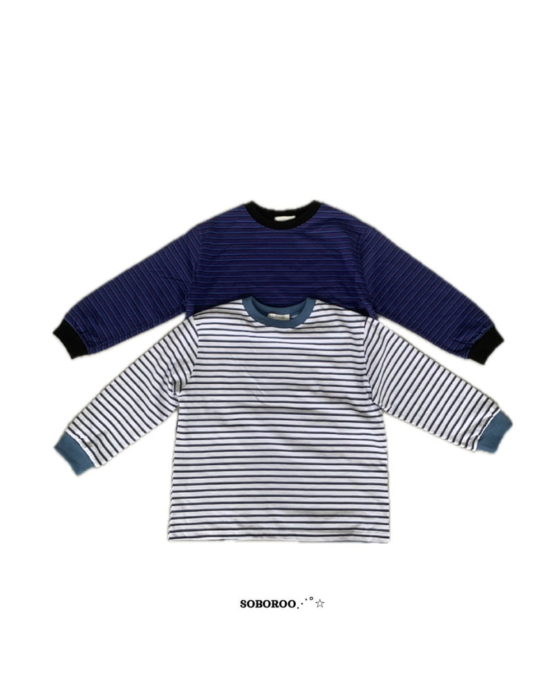 Soboroo - Korean Children Fashion - #fashionkids - Autumn Wave Tee