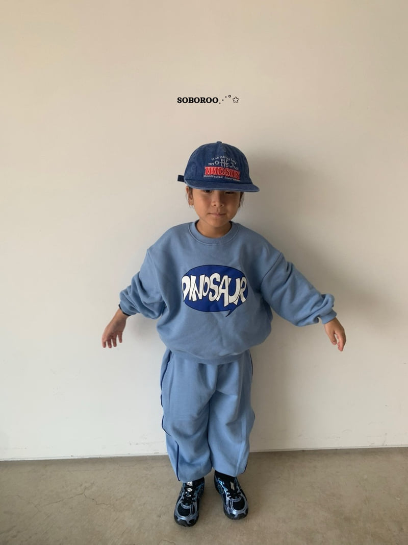 Soboroo - Korean Children Fashion - #kidsshorts - Dino Sweatshirt - 10