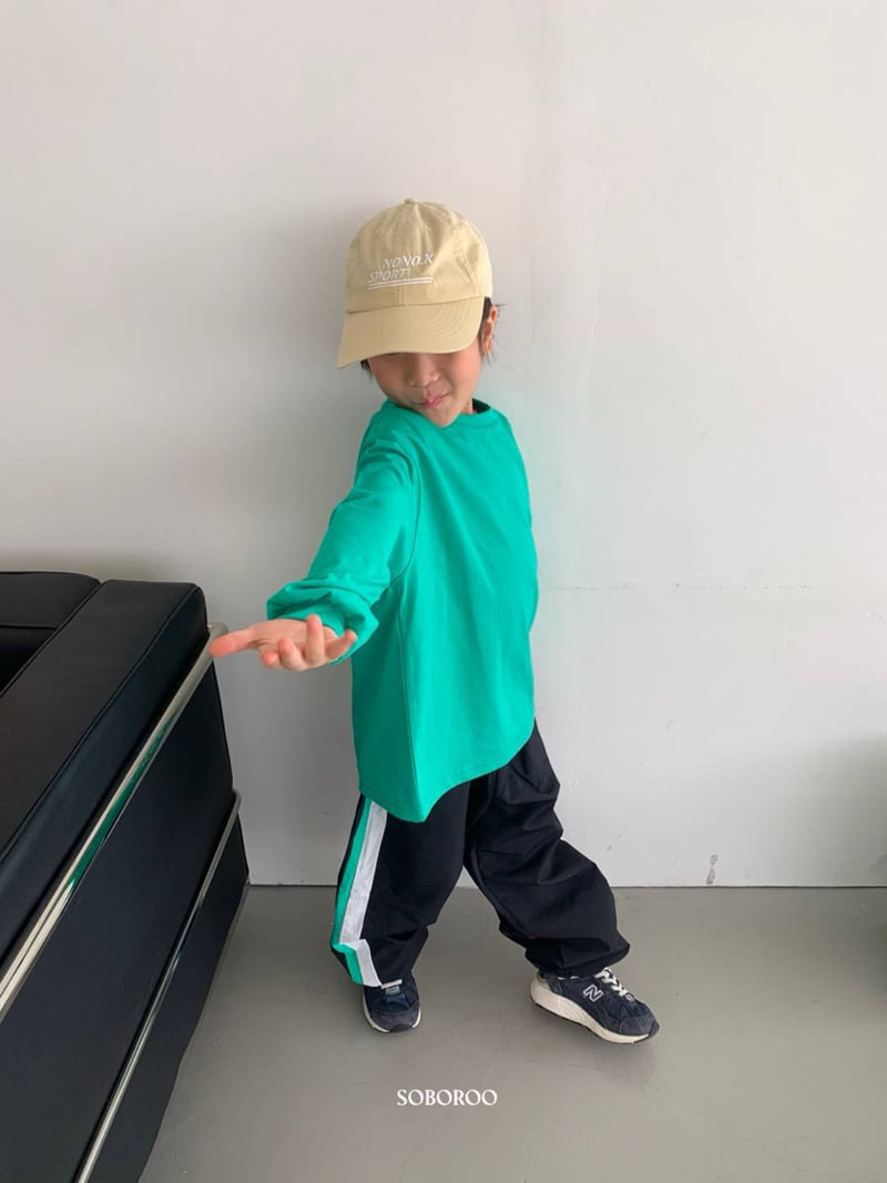 Soboroo - Korean Children Fashion - #kidsshorts - Three Color Track Pants (Junior–Adult) - 4