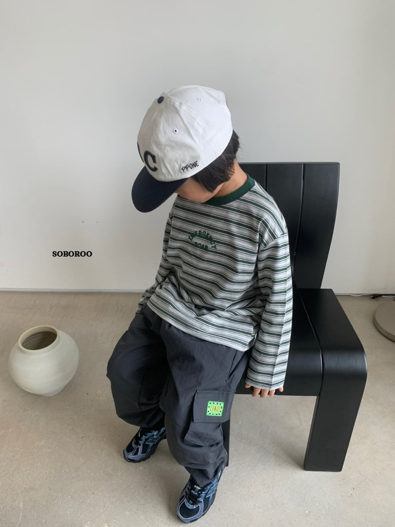 Soboroo - Korean Children Fashion - #kidzfashiontrend - Chao Cargo Pants - 10