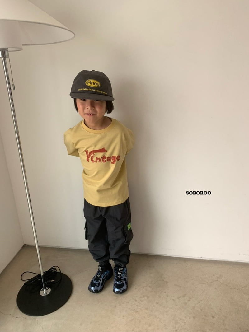 Soboroo - Korean Children Fashion - #littlefashionista - Vintage Tee (Junior–Adult) - 7