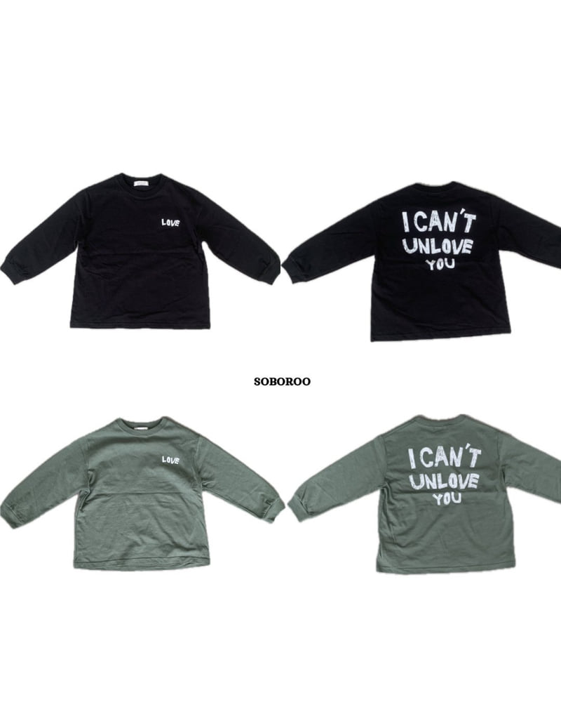 Soboroo - Korean Children Fashion - #magicofchildhood - Love Unlove Tee