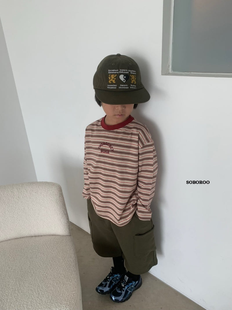 Soboroo - Korean Children Fashion - #minifashionista - CP Fall Bermuda Pants (Junior–Adult) - 4