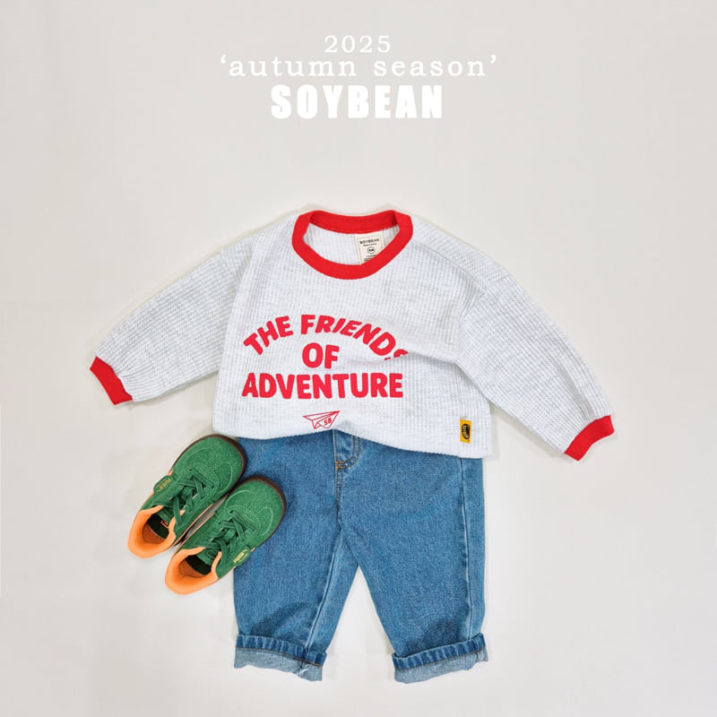 Soybean - Korean Children Fashion - #Kfashion4kids - Waffle Tee - 3