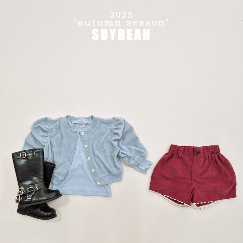 Soybean - Korean Children Fashion - #Kfashion4kids - Balloon Corduroy Shorts - 10