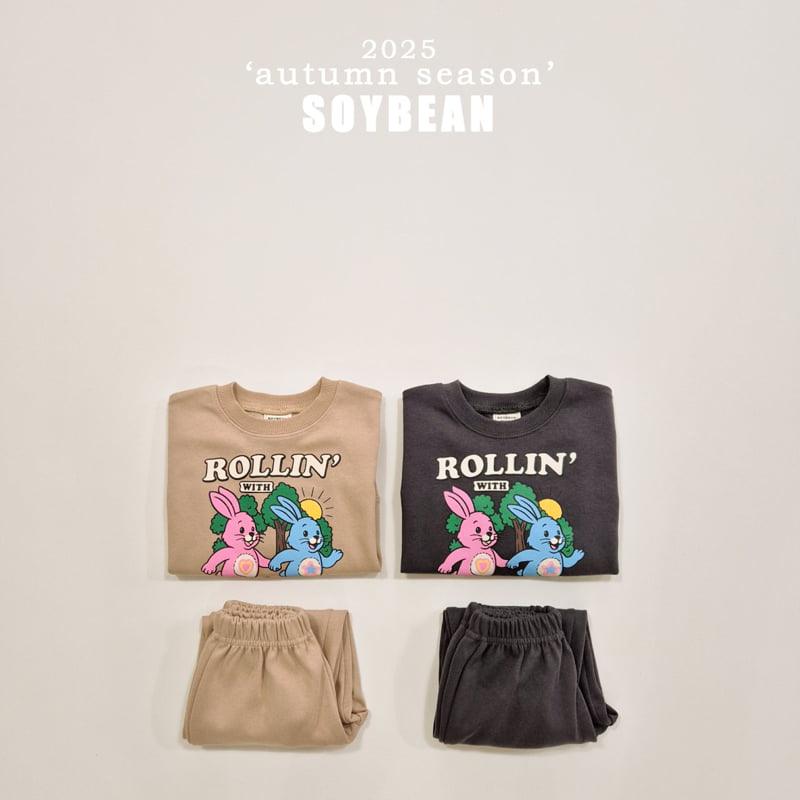 Soybean - Korean Children Fashion - #childofig - Picnic Day Top Bottom Set - 7