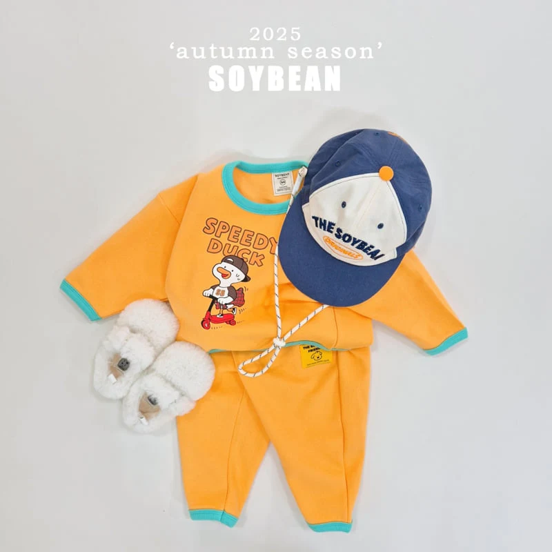 Soybean - Korean Children Fashion - #childofig - Speed Duck Top Bottom Set - 4