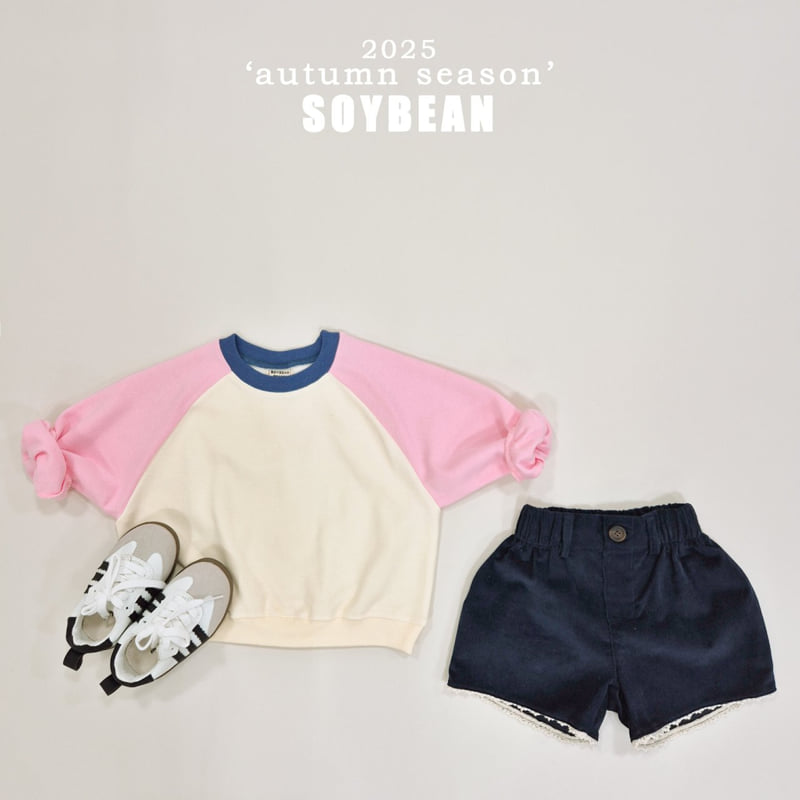 Soybean - Korean Children Fashion - #childofig - Color Pang Sweatshirt - 12
