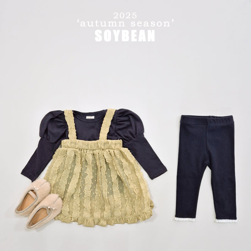 Soybean - Korean Children Fashion - #childofig - Chiffon Bustier One-Piece - 10